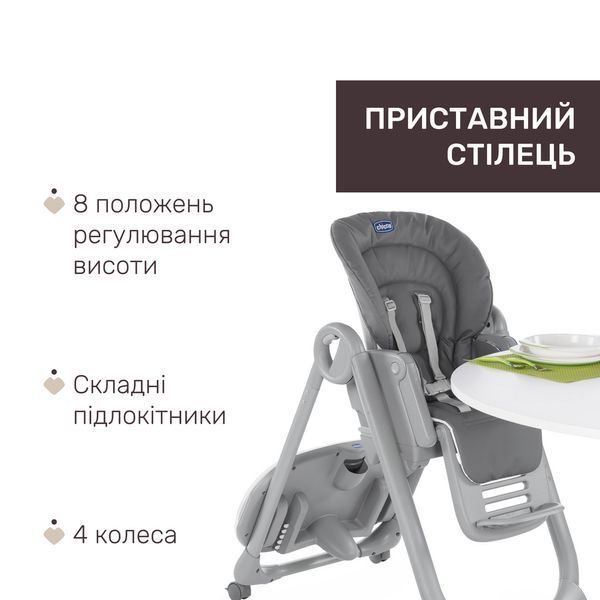 Стільчик для годування Chicco Polly Magic 2775539451 фото