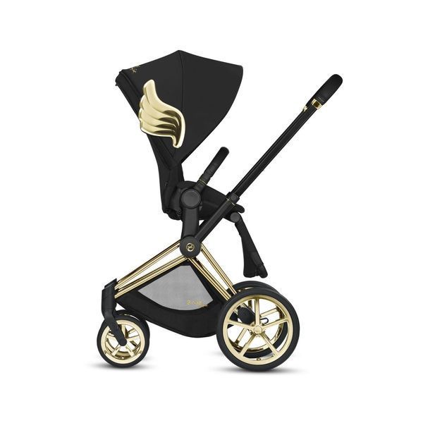 Прогулянкова коляска Cybex Priam by Jeremy Scott (Wings black) 519001979 фото