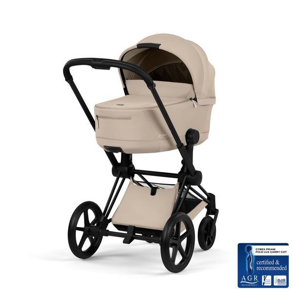 Візок Cybex Priam 2 в 1 Cozy Beige шасі Matt Black 2026 року 526000021 фото