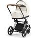 Cybex Priam 4.0 коляска 2 в 1 Off White шасі Chrome Brown 000049 фото 2