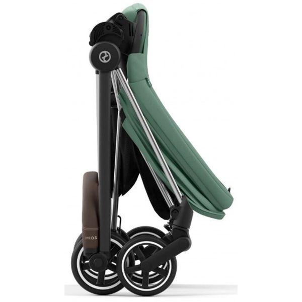 Cybex Mios 4.0 коляска 2 в 1 Leaf Green шасі Chrome Brown 000074 фото
