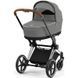 Cybex Priam 4.0 коляска 3 в 1 Mirage Grey шасі Chrome Brown 000040 фото 8