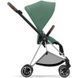 Cybex Mios 4.0 коляска 2 в 1 Leaf Green шасі Chrome Brown 000074 фото 5