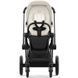 Cybex Priam 4.0 коляска 2 в 1 Off White шасі Matt Black 000051 фото 5