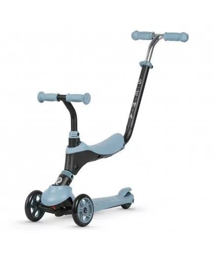 Самокат Qplay триколісний дитячий 2 в 1 Sema Blue ST-004SemaBlue фото