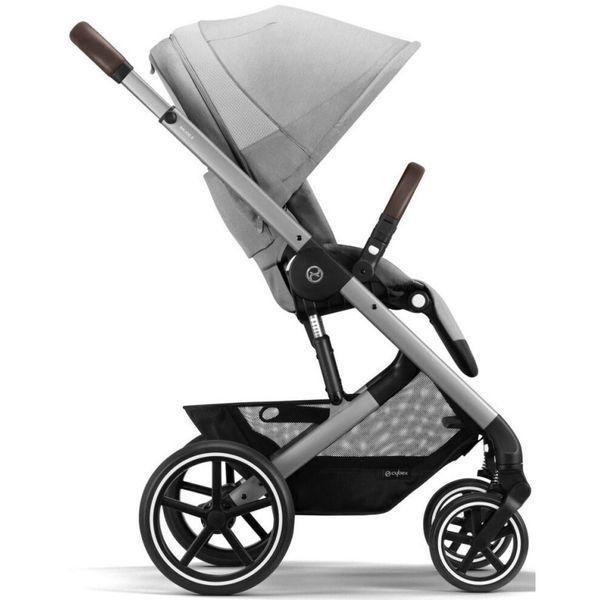 Коляска Cybex Balios S Lux Silver 2 в 1 Stone Grey 000081 фото