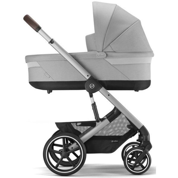 Коляска Cybex Balios S Lux Silver 2 в 1 Stone Grey 000081 фото