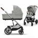 Коляска Cybex Balios S Lux Silver 2 в 1 Stone Grey 000081 фото