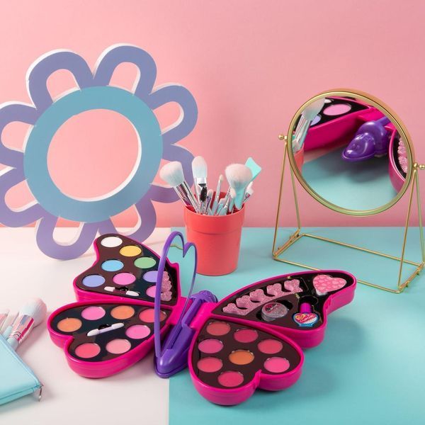 Дитячий набір косметики для макіяжу Clementoni "Butterfly", серія "Crazy Chic" 15994 фото