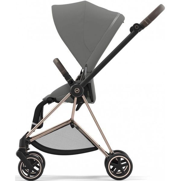 Cybex Mios 4.0 коляска 2 в 1 Mirage Grey шасі Rose Gold 000077 фото