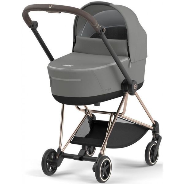 Cybex Mios 4.0 коляска 2 в 1 Mirage Grey шасі Rose Gold 000077 фото