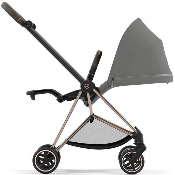 Cybex Mios 4.0 коляска 2 в 1 Mirage Grey шасі Rose Gold 000077 фото