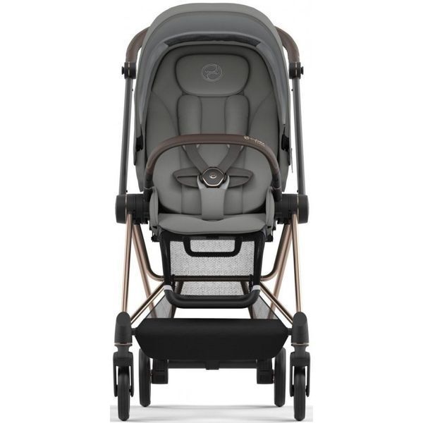 Cybex Mios 4.0 коляска 2 в 1 Mirage Grey шасі Rose Gold 000077 фото