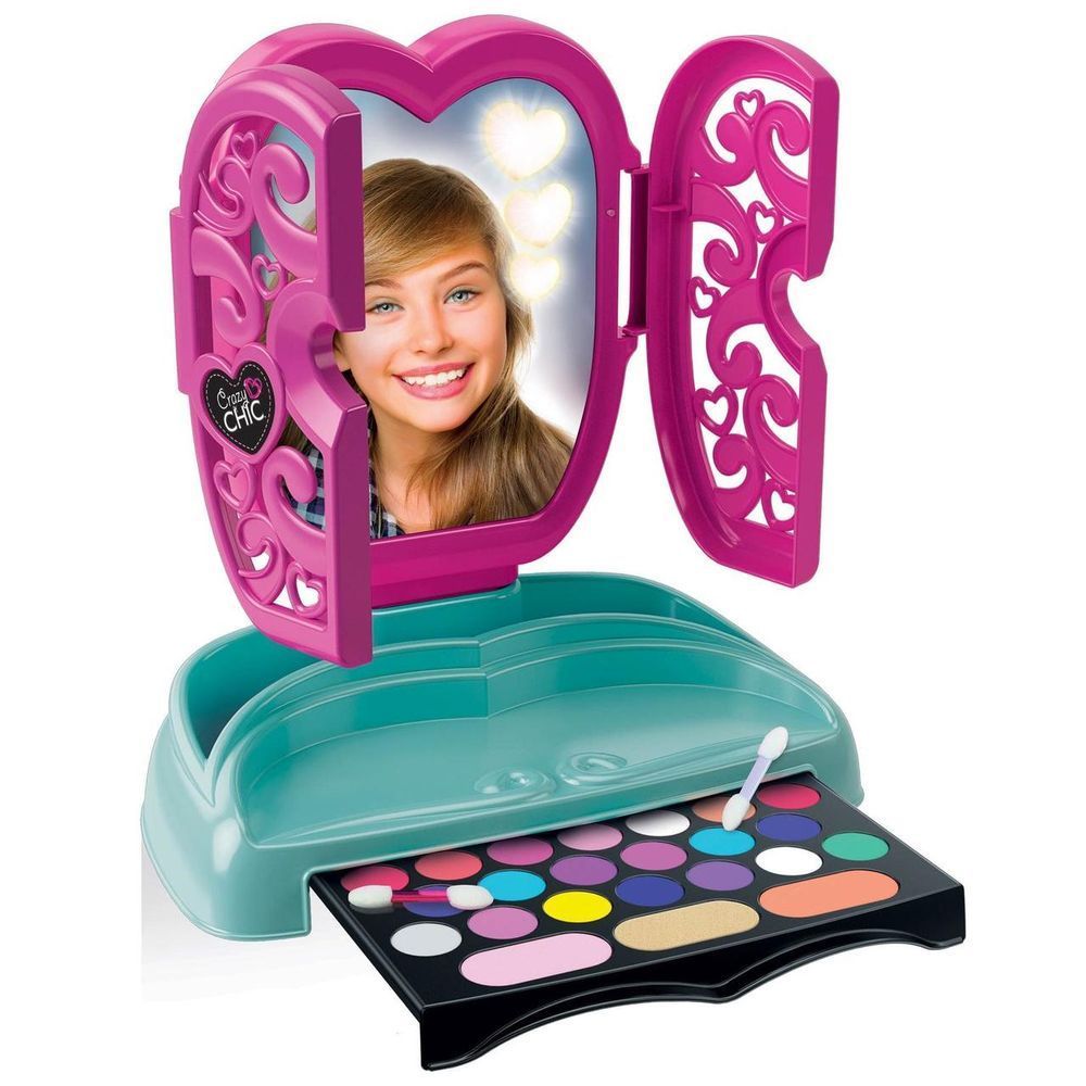 Дитячий набір косметики для макіяжу Clementoni "The Make-Up Mirror", серія "Crazy Chic" 18541 фото