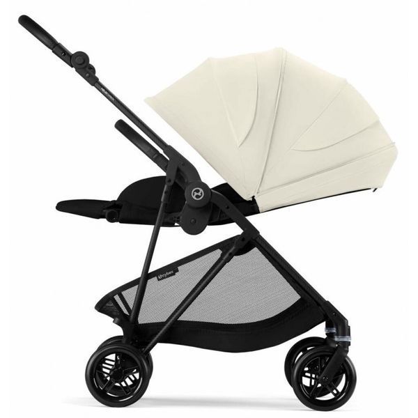 Прогулянкова коляска Cybex Melio Carbon Canvas White 2682460412 фото