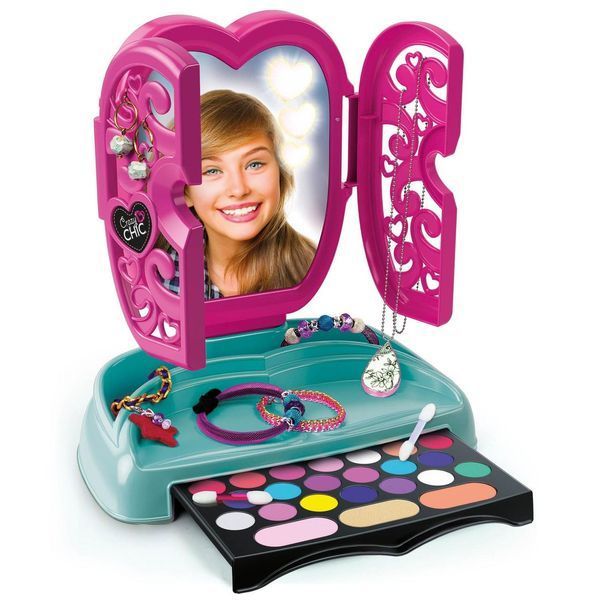 Дитячий набір косметики для макіяжу Clementoni "The Make-Up Mirror", серія "Crazy Chic" 18541 фото