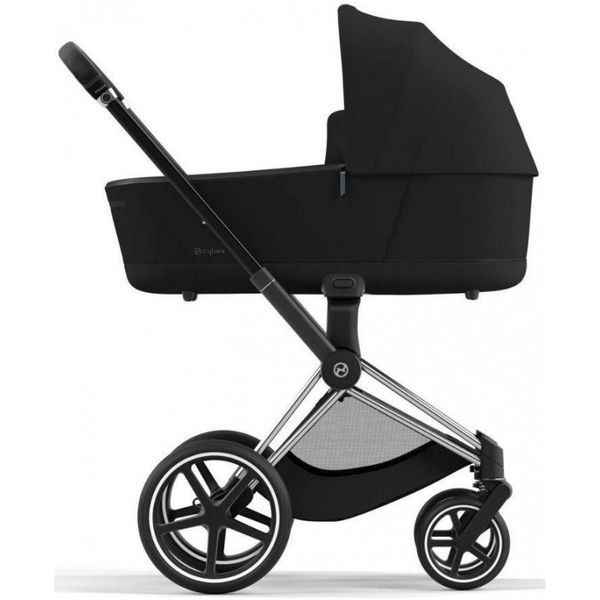Коляска Cybex Priam 4.0 шасі Chrome Black + Люлька Sepia Black 2171421298 фото