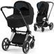 Cybex Priam 4.0 коляска 2 в 1 Sepia Black шасі Chrome Black 000035 фото