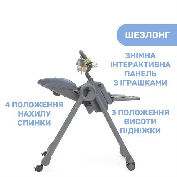 Стільчик для годування Chicco Polly Magic Relax New 79502.96 фото