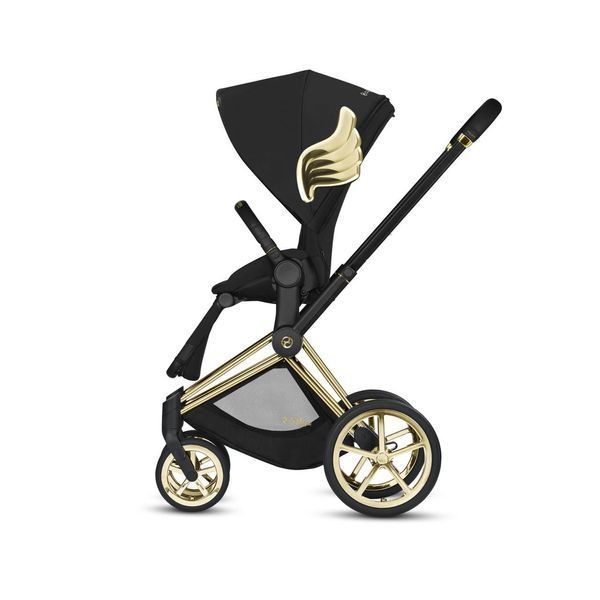 Прогулянкова коляска Cybex Priam by Jeremy Scott (Wings black) 519001979 фото
