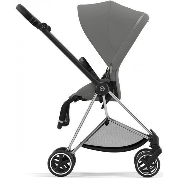 Прогулянкова коляска Cybex Mios 4.0 Mirage Grey шасі Chrome Black 7780 фото