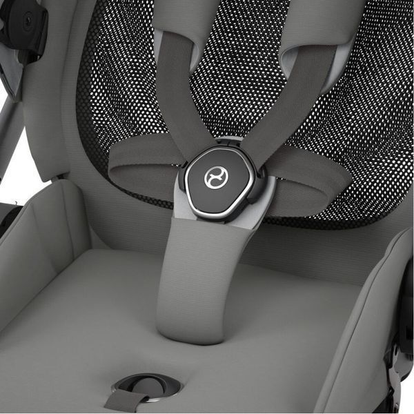 Прогулянкова коляска Cybex Mios 4.0 Mirage Grey шасі Chrome Black 7780 фото