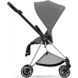 Прогулянкова коляска Cybex Mios 4.0 Mirage Grey шасі Chrome Black 7780 фото 3