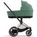Коляска Cybex e-Priam 2 в 1 Leaf Green шасі Rosegold 000053 фото 3