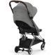 Коляска прогулянкова Cybex Coya Mirage Grey шасі Chrome Dark Brown 522004395 фото 7