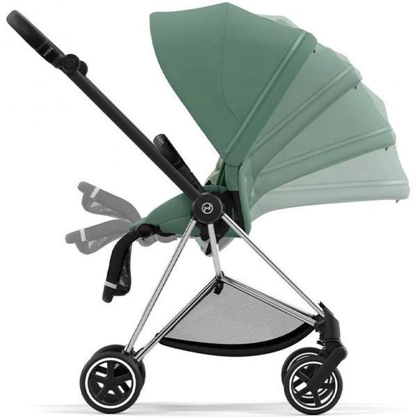 Прогулянкова коляска Cybex Mios 4.0 Leaf Green шасі Chrome Black 7781 фото