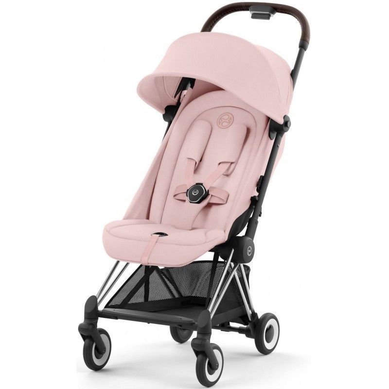 Коляска прогулянкова Cybex Coya Peach Pink шасі crome brown 522004415 фото