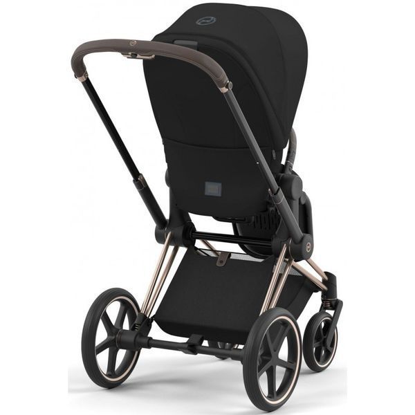 Cybex Priam 4.0 коляска 2 в 1 Sepia Black шасі Rosegold 000063 фото