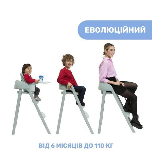 Стільчик для годування 3 в 1 Chicco Crescendo Up 87046.71 фото