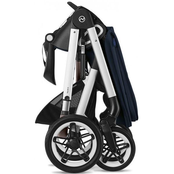 Коляска Cybex Talos S Lux Taupe 2 в 1 Ocean Blue 000045 фото