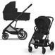 Коляска Cybex Balios S Lux 2 в 1 Moon Black 2025 року 000041 фото