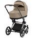 Коляска Cybex Priam 4.0 шасі Chrome Brown + Люлька Cozy Beige 2284581529 фото