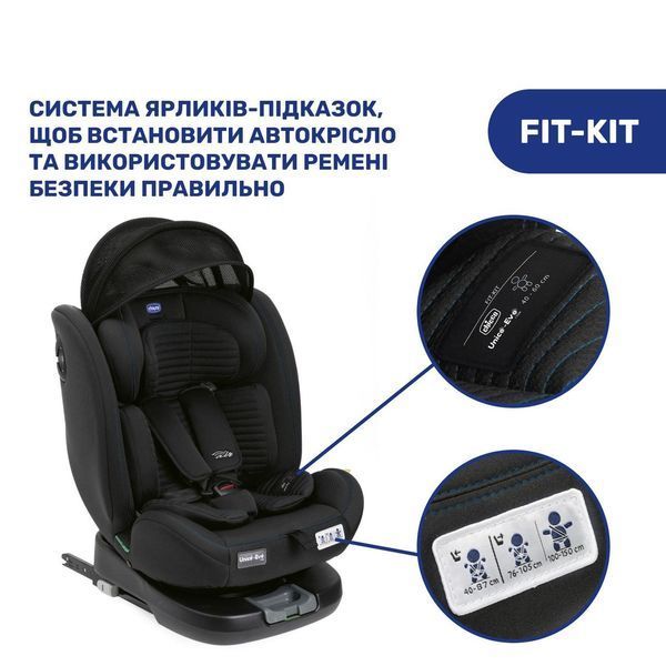 Автокрісло Chicco Unico Evo i-Size Air, група 0+/1/2/3 87031.72 фото
