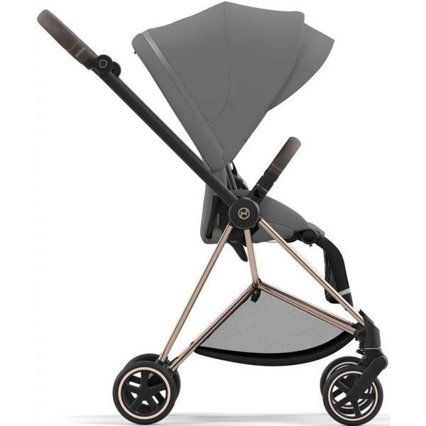Cybex Mios 4.0 коляска 2 в 1 Mirage Grey шасі Rose Gold 000077 фото