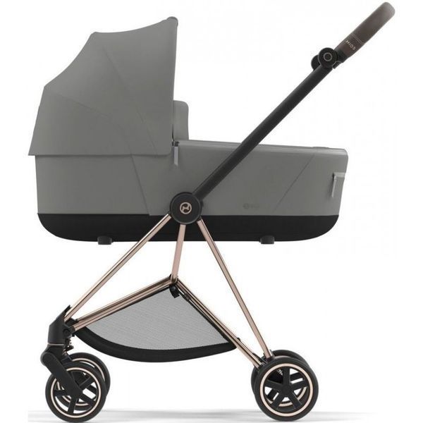 Cybex Mios 4.0 коляска 2 в 1 Mirage Grey шасі Rose Gold 000077 фото