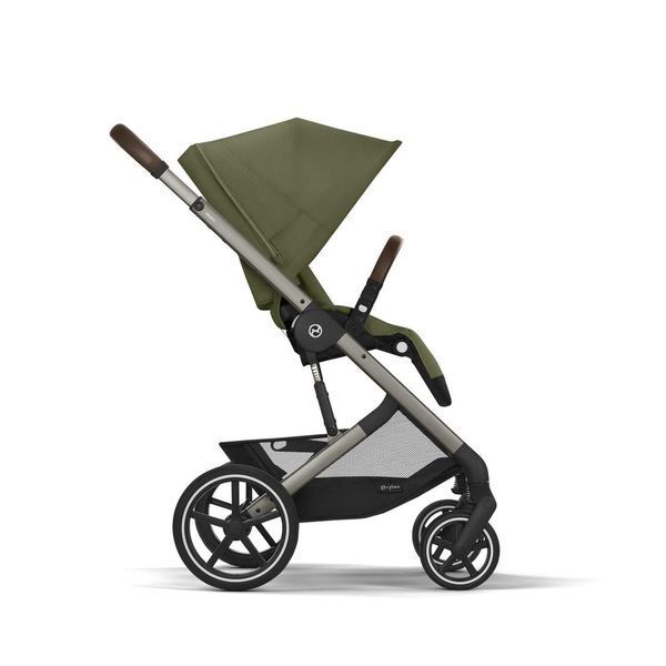 Коляска Cybex Balios S Lux Taupe 2 в 1 Moss Green 00007912312 фото