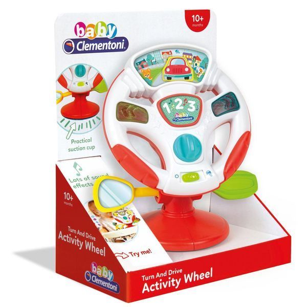 Іграшка на присосці Clementoni "Activity Wheel" 17241 фото