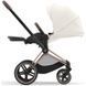 Cybex Priam 4.0 коляска 3 в 1 Off White шасі Rosegold 000024 фото 3