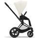 Cybex Priam 4.0 коляска 2 в 1 Off White шасі Matt Black 000051 фото 6