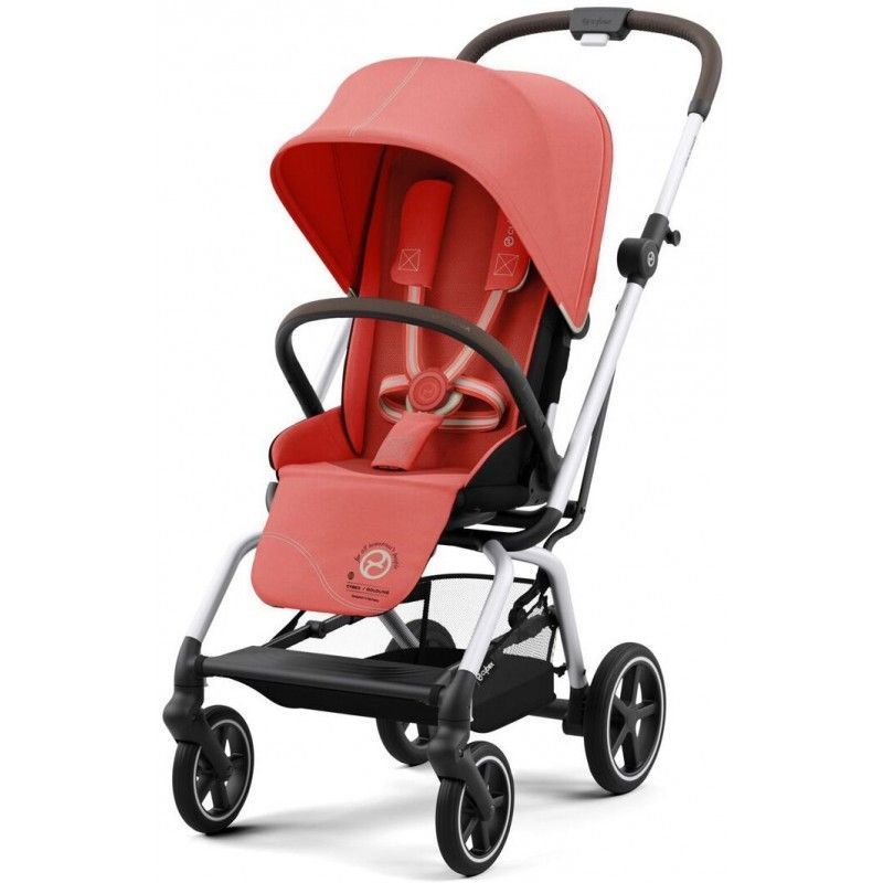 Прогулянкова коляска Cybex Eezy S Twist plus 2 SLV Hibiscus Red 522001127 фото