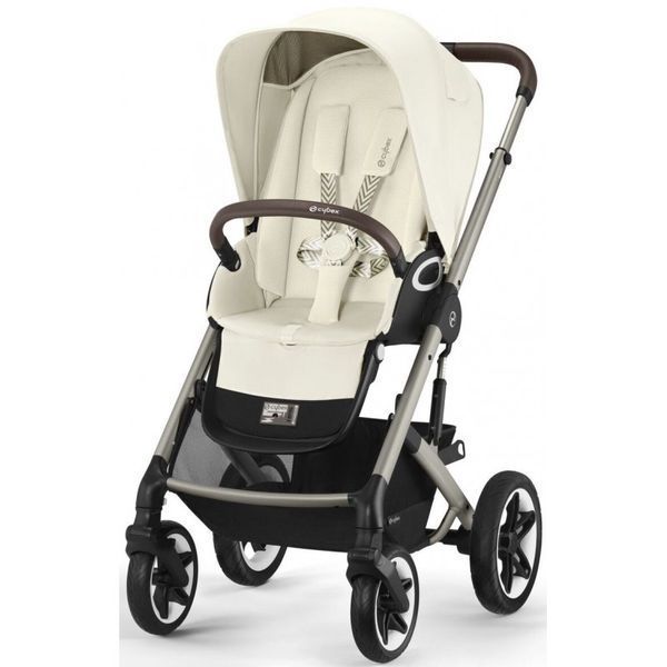 Коляска Cybex Talos S Lux Taupe 2 в 1 Seashell Beige 000046 фото