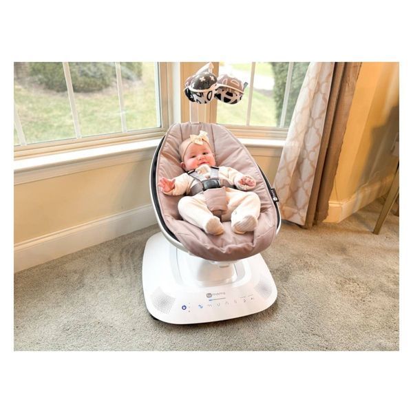 Кресло-качалка 4moms MamaRoo 5.0 Rosewood 2818002543 фото