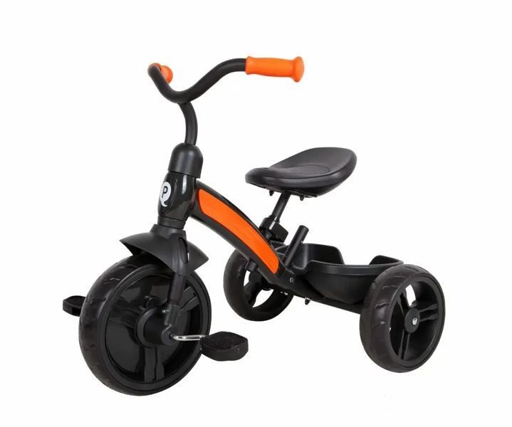 Триколісний дитячий велосипед з батьківською ручкою Qplay ELITE Plus Green T180-5Green фото