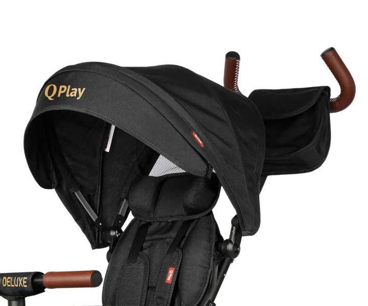 Складаний триколісний велосипед Qplay Rito Deluxe Brown 2541709318 фото