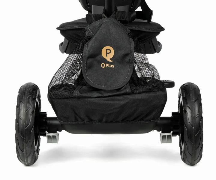 Складаний триколісний велосипед Qplay Rito Deluxe Grey S380-17RitoDeluxeGrey фото