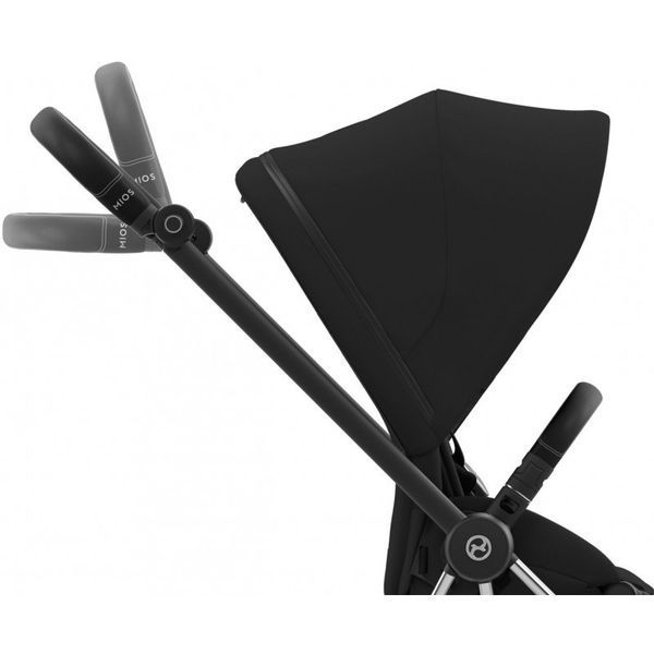 Cybex Mios 4.0 коляска 2 в 1 Sepia Black / Off White шасі Rose Gold 2644296251 фото